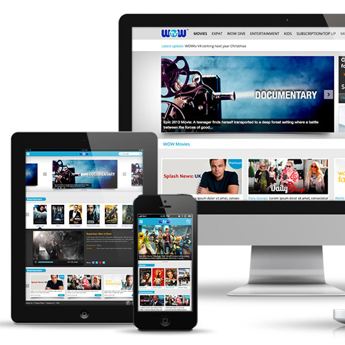 WOWtv Responsive Design