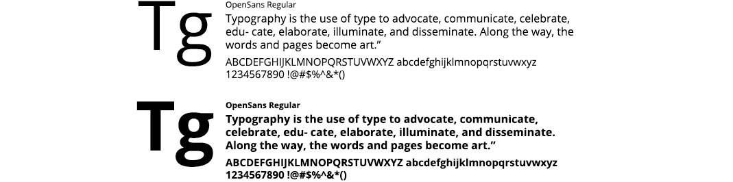 WOWtv Typography Choice